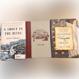 Book Lot of 3 Coffee Table Books Civil War  Victorian Era Thomas Hardy